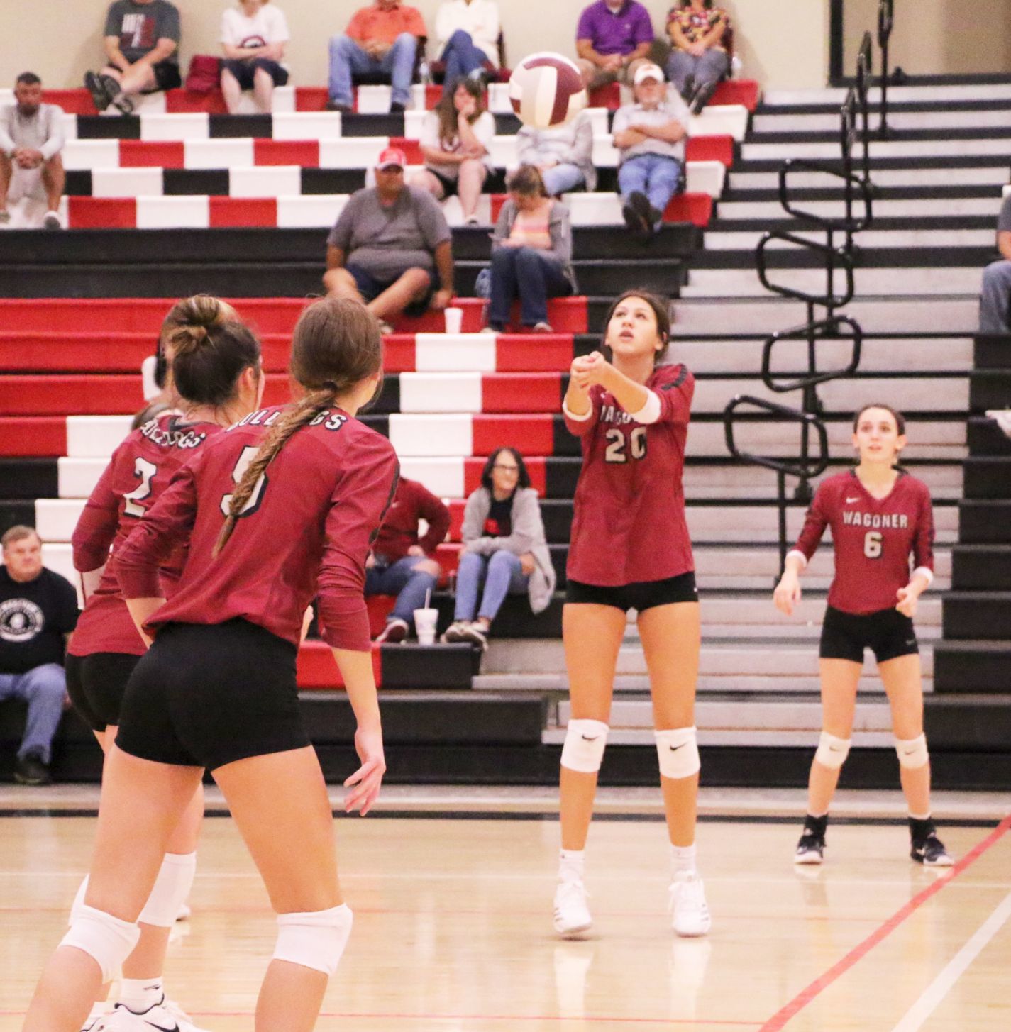 Wagoner Volleyball with Collinsville